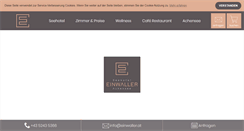 Desktop Screenshot of einwaller.at